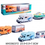 Caravane avec remorque