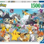 Puzzle 2D 1500 pièces Pokémon Classic
