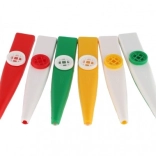 Kazoo en plastique 12 cm – 4 couleurs