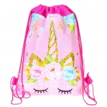 Sac d’école Licorne rose 35x27 cm