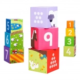 Cubes didactiques Ferme par Bigjigs Toys
