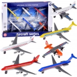 Ensemble d'avions en métal