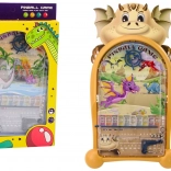 Flipper dinosaures et dragons beige