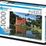 Puzzle Château Červená Lhota 1000 pièces Édition touristique