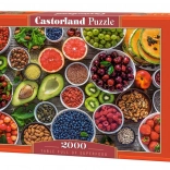Puzzle 2000 pièces Table Full of Superfood