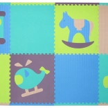 Puzzle en mousse jouets pour garçons avec bordures