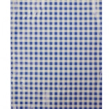 Nappe pour arts plastiques à carreaux bleu‑blanc 65 × 50 cm