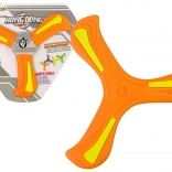 Disque volant boomerang orange pour enfants
