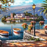 Puzzle Lac à Porto 1000 pièces