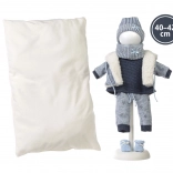 Llorens tenue pour poupée New Born 40–42 cm, ensemble 6 pièces avec coussin réversible