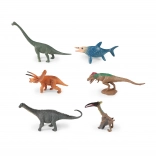 Set de dinosaures dans une boîte en plastique – 6 pcs