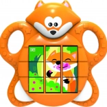 Puzzle renard interactif pour enfants avec mélodies et sons