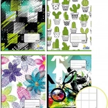 Cahier scolaire A4 40 feuilles – Teenage mix