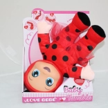 Poupée Bambolina coccinelle 36 cm
