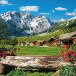 Puzzle Schmidt paradis montagneux 1000 pièces