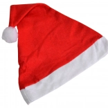 Bonnet de Noël avec pompon 28 × 38 cm