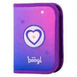 Trousse scolaire à un étage Cœur