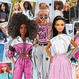 Puzzle 200 pièces Barbie Monde de Trefl