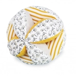 Boule d’activité textile avec hochet Abeille