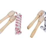 Corde à sauter en bois 2,2 m