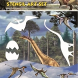 Pochoirs dinosaures amusants