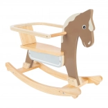 Cheval à bascule en bois avec arceau small foot