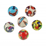 Balle en mousse colorée 6 cm