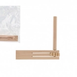 Crécelle en bois 13 × 13 cm en sachet