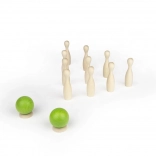 Mini-bowling en bois d’érable MILANIWOOD