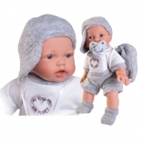 Poupée réaliste avec vêtements écologiques et sons