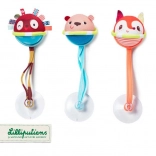 Lilliputiens - ensemble de 3 balles flottantes avec ventouses pour enfants à partir de 3 mois