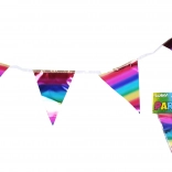 Guirlande en papier Arc-en-ciel 1 m