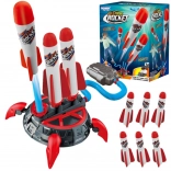 WOOPIE lance-roquettes en mousse avec pompe, 6 fusées