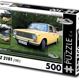 RETRO-AUTA Puzzle VAZ 2101 1981 500 pièces