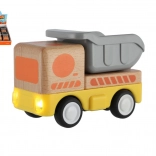 Petit camion en bois à inertie 11 cm