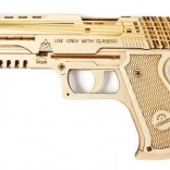 puzzle 3D en bois ugears pistolet wolf-01