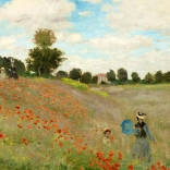 Puzzle Claude Monet : Champ de coquelicots 1000 pièces