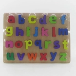 Puzzle encastrable en bois alphabet 30 × 22,5 cm