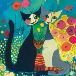 Heye puzzle métallique parterre de fleurs 1000 pièces