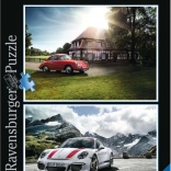 Puzzle RAVENSBURGER Porsche 356 et Porsche 911 2×500 pièces