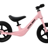 draisine MAGNEZIO rose avec cadre en magnésium léger 12”