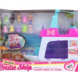 Bateau pour poupées avec accessoires