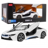Modèle télécommandé BMW i8 1:14 blanc par RASTAR, 2,4 GHz