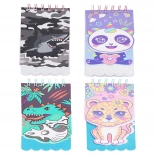 Bloc-notes à spirale 9 × 9,5 cm, 40 pages blanches