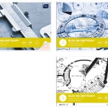 Bloc de papier millimétré A4 INTERDRUK