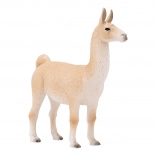 Figurine de lama en plastique réaliste