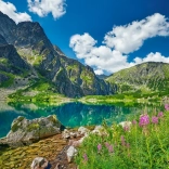 Puzzle Czarny Staw pod Rysami, Tatras 500 pièces