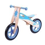 Bigjigs Toys draisienne en bois bleue