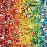 Puzzle COBBLE HILL Arc-en-ciel 2000 pièces