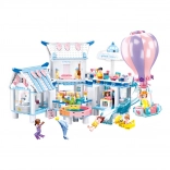 Villa flottante avec piscine